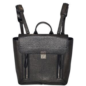 3.1 PHILLIP LIM Pashli Backpack Black-Pewter Style AE18-029 1 MSA in EUC